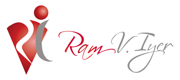 Ram V Iyer LOGO Photoshop Transparent Light Grey Lettering PNG Ram V Iyer LOGO